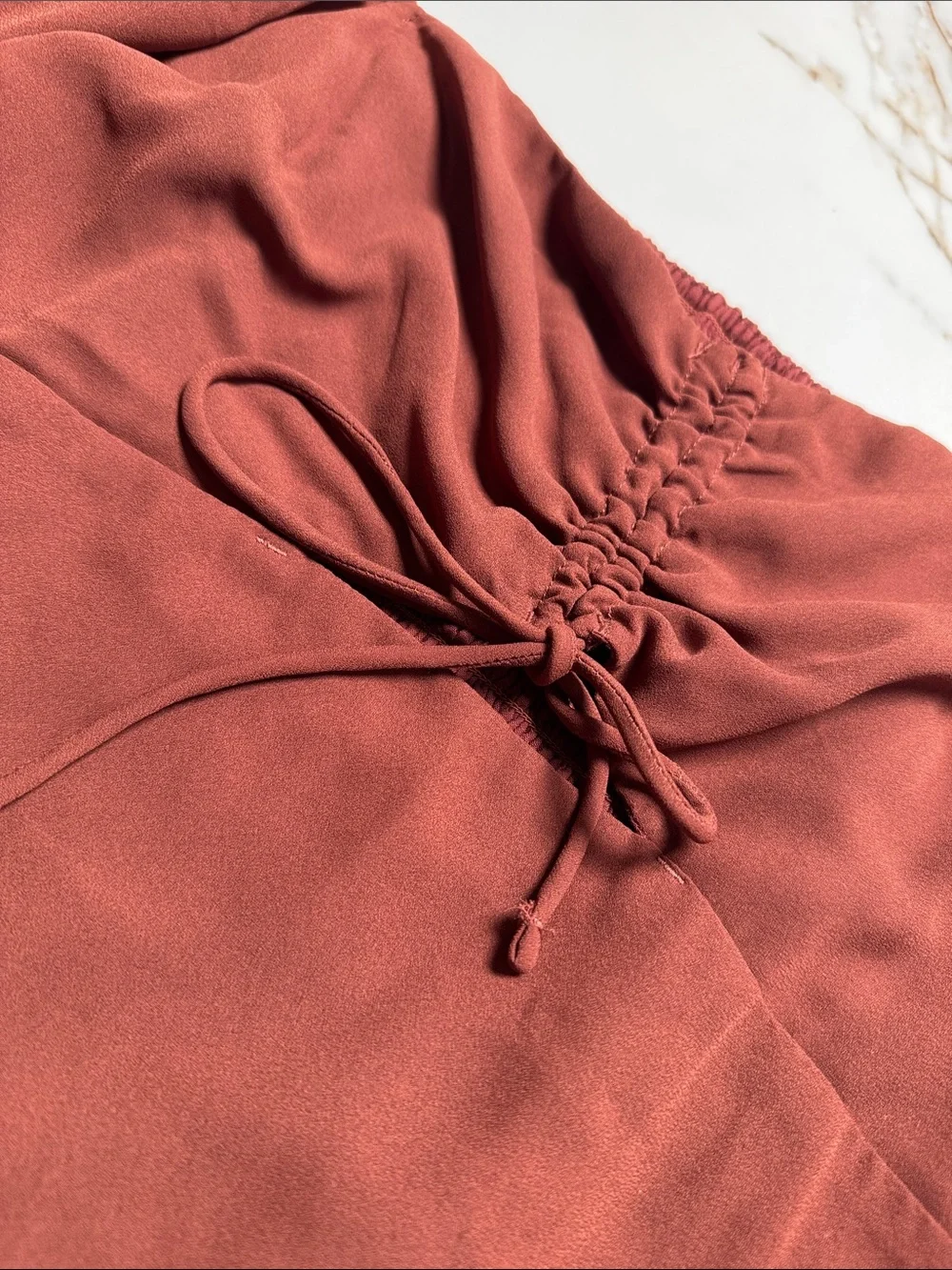 Abercrombie & Fitch Square Neck Puff Sleeve Blouse Sz M Fall Back to school
